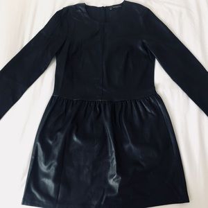 Size Small ZARA faux leather dress